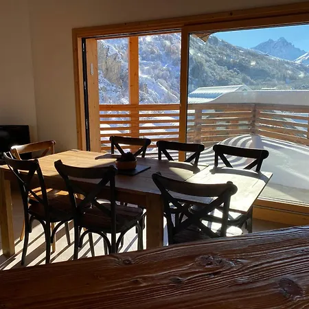 8 Pers Sud, Terrasse, Parking Prive - Fr-1-263-601 * Valloire