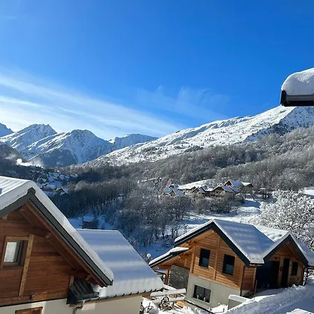 Chalet 8 Pers Sud, Terrasse, Parking Prive *